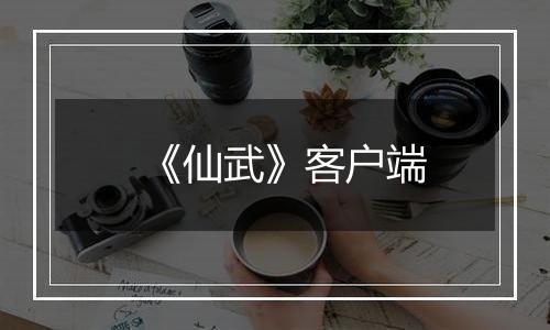 《仙武》客户端