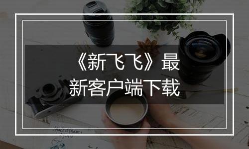 《新飞飞》最新客户端下载最新版