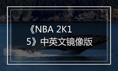 《NBA 2K15》中英文镜像版