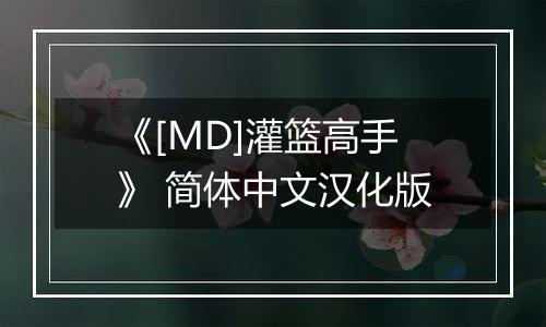 《[MD]灌篮高手》 简体中文汉化版