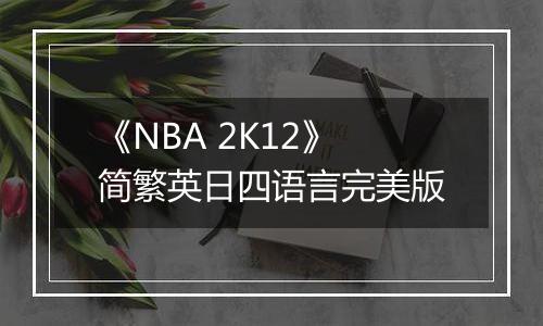 《NBA 2K12》简繁英日四语言完美版