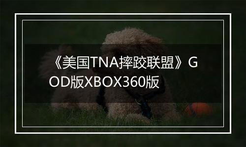 《美国TNA摔跤联盟》GOD版XBOX360版