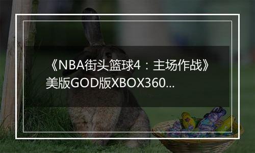《NBA街头篮球4：主场作战》美版GOD版XBOX360版