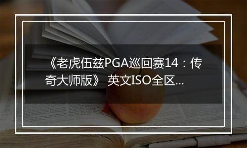《老虎伍兹PGA巡回赛14：传奇大师版》 英文ISO全区版XBOX360版最新版