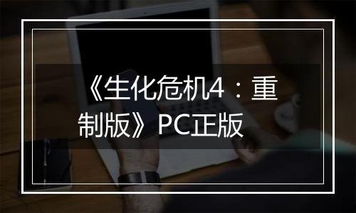《生化危机4：重制版》PC正版