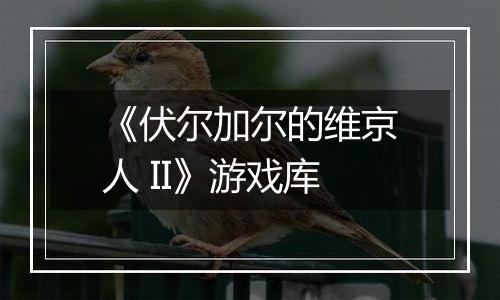 《伏尔加尔的维京人 II》游戏库