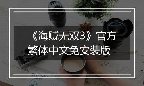 《海贼无双3》官方繁体中文免安装版