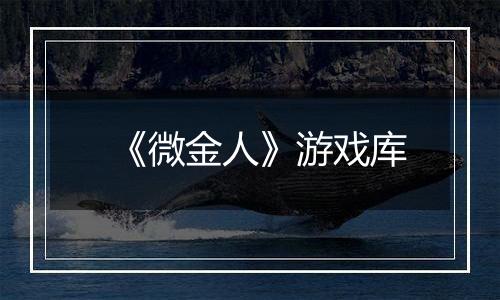 《微金人》游戏库