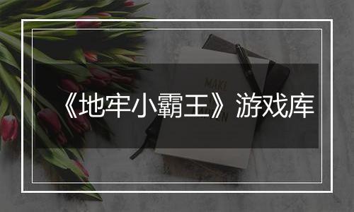 《地牢小霸王》游戏库