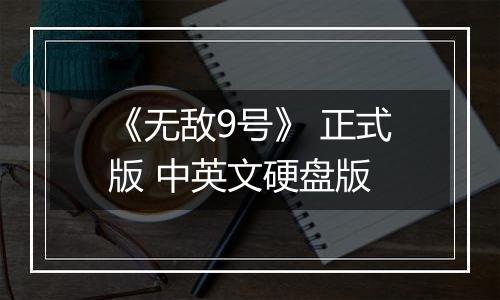 《无敌9号》 正式版 中英文硬盘版