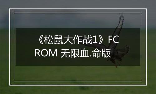 《松鼠大作战1》FC ROM 无限血.命版