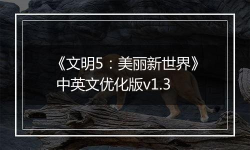 《文明5：美丽新世界》 中英文优化版v1.3