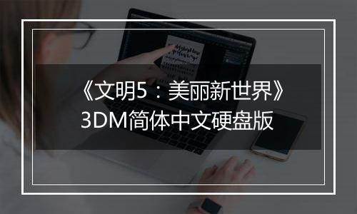 《文明5：美丽新世界》 3DM简体中文硬盘版