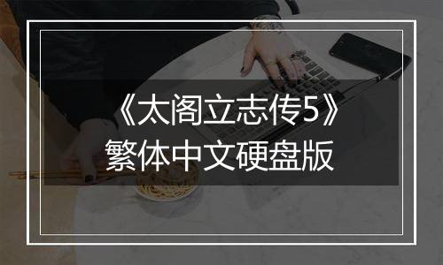 《太阁立志传5》繁体中文硬盘版