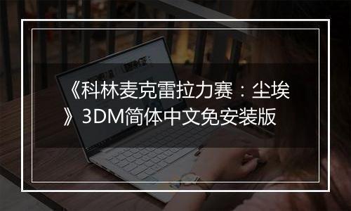 《科林麦克雷拉力赛：尘埃》3DM简体中文免安装版