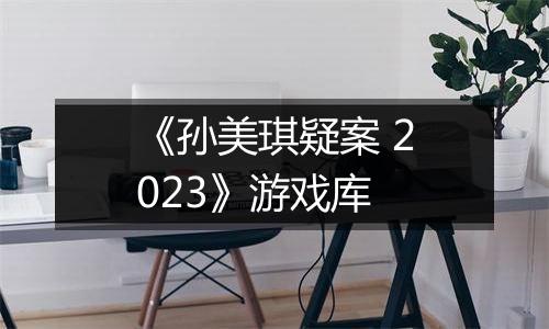 《孙美琪疑案 2023》游戏库