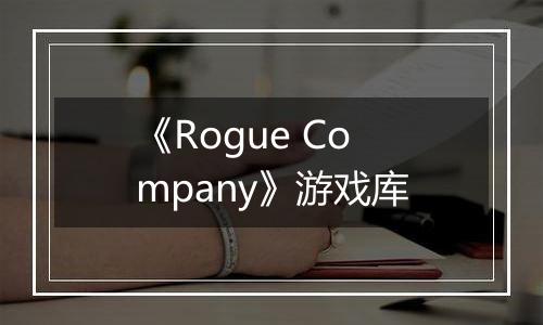 《Rogue Company》游戏库
