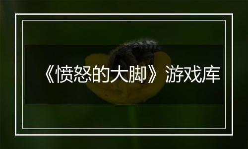 《愤怒的大脚》游戏库