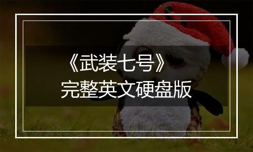 《武装七号》 完整英文硬盘版