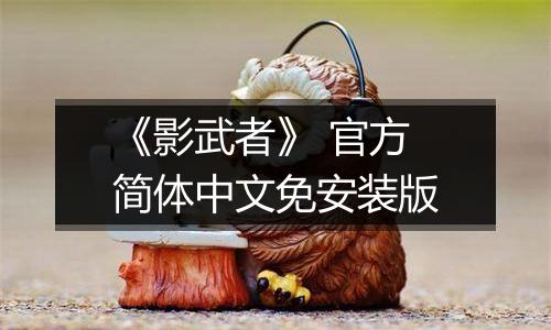 《影武者》 官方简体中文免安装版