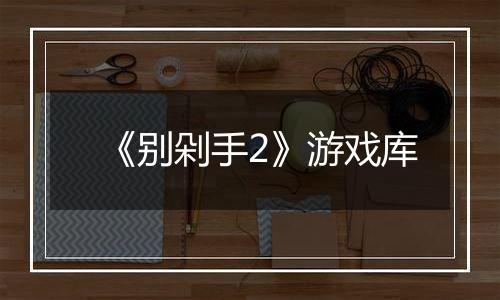 《别剁手2》游戏库