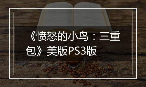 《愤怒的小鸟：三重包》美版PS3版
