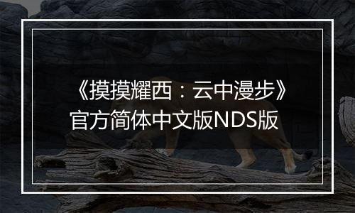 《摸摸耀西：云中漫步》官方简体中文版NDS版