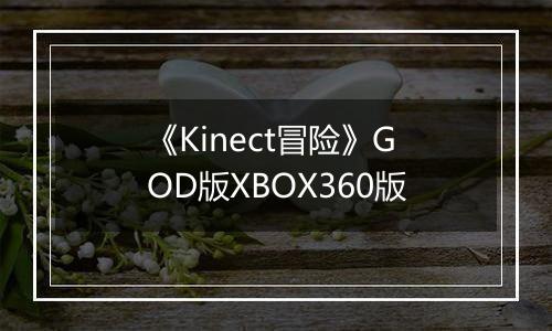 《Kinect冒险》GOD版XBOX360版