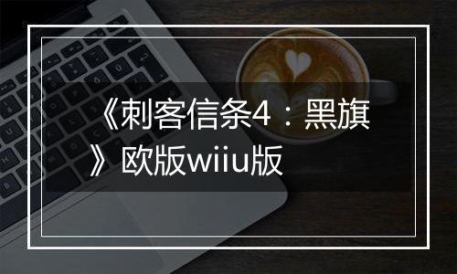 《刺客信条4：黑旗》欧版wiiu版