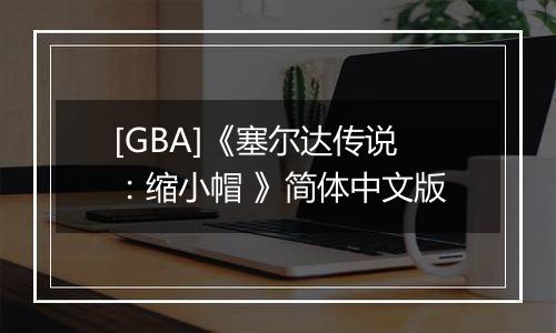 [GBA]《塞尔达传说：缩小帽 》简体中文版