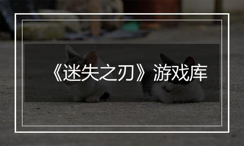 《迷失之刃》游戏库