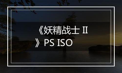 《妖精战士 II》PS ISO最新版