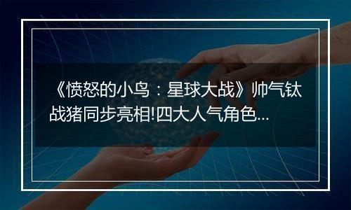 《愤怒的小鸟：星球大战》帅气钛战猪同步亮相!四大人气角色粉墨登场