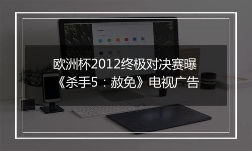 欧洲杯2012终极对决赛曝《杀手5：赦免》电视广告
