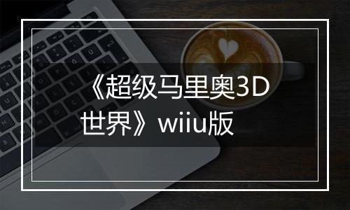 《超级马里奥3D世界》wiiu版