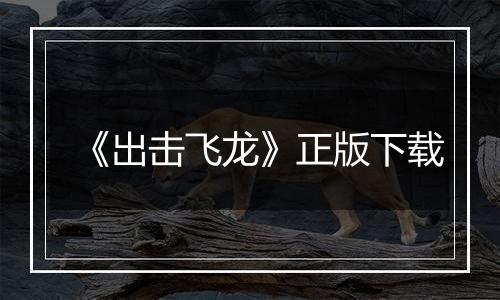 《出击飞龙》正版下载最新版