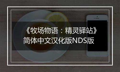 《牧场物语：精灵驿站》简体中文汉化版NDS版