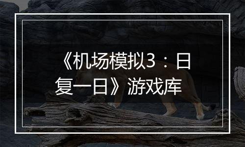 《机场模拟3：日复一日》游戏库最新版