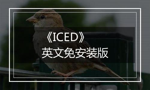 《ICED》英文免安装版