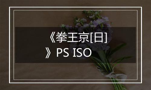 《拳王京[日]》PS ISO