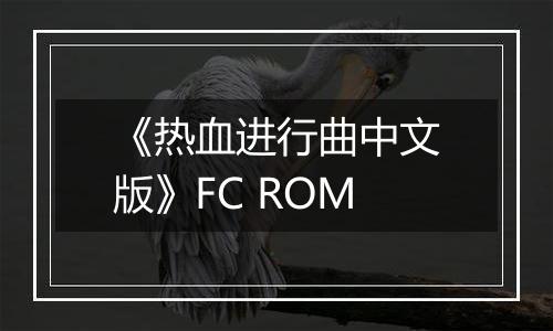 《热血进行曲中文版》FC ROM最新版