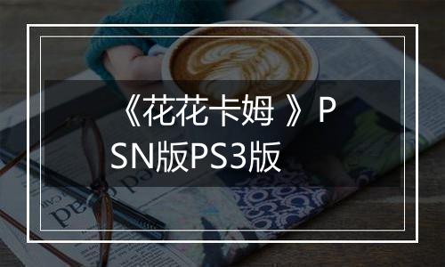 《花花卡姆 》PSN版PS3版最新版